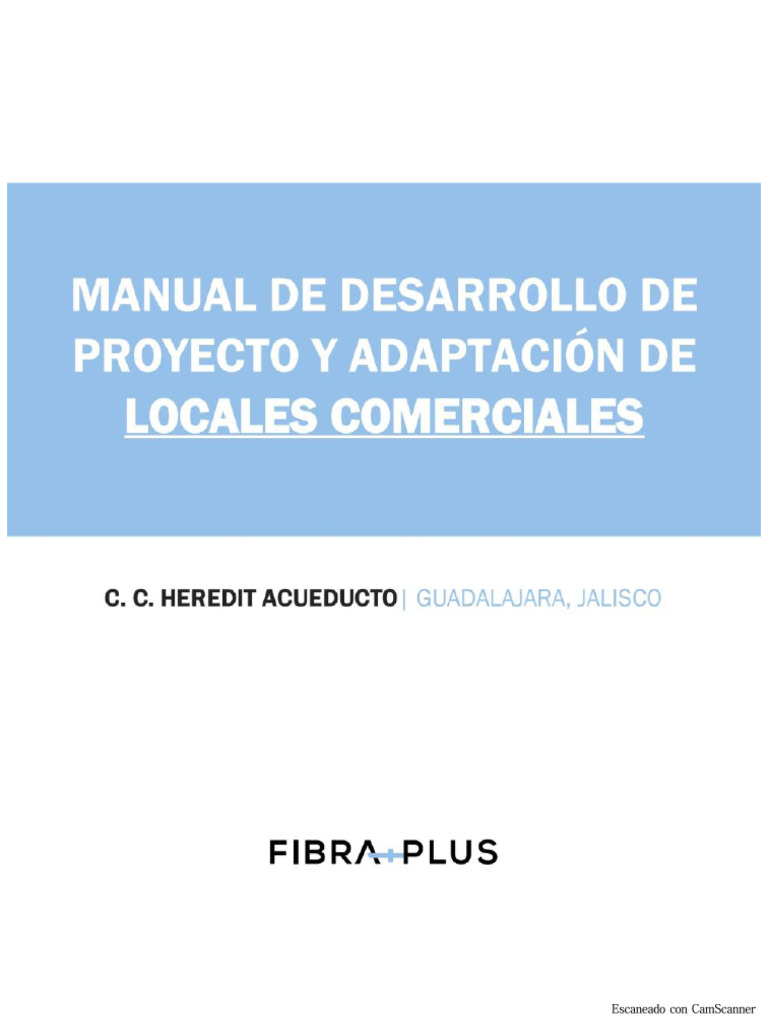 MANUAL DE ADAPTACIONES - Locales Comerciales 2021 HEREDIT Rev 2.1 | PDF