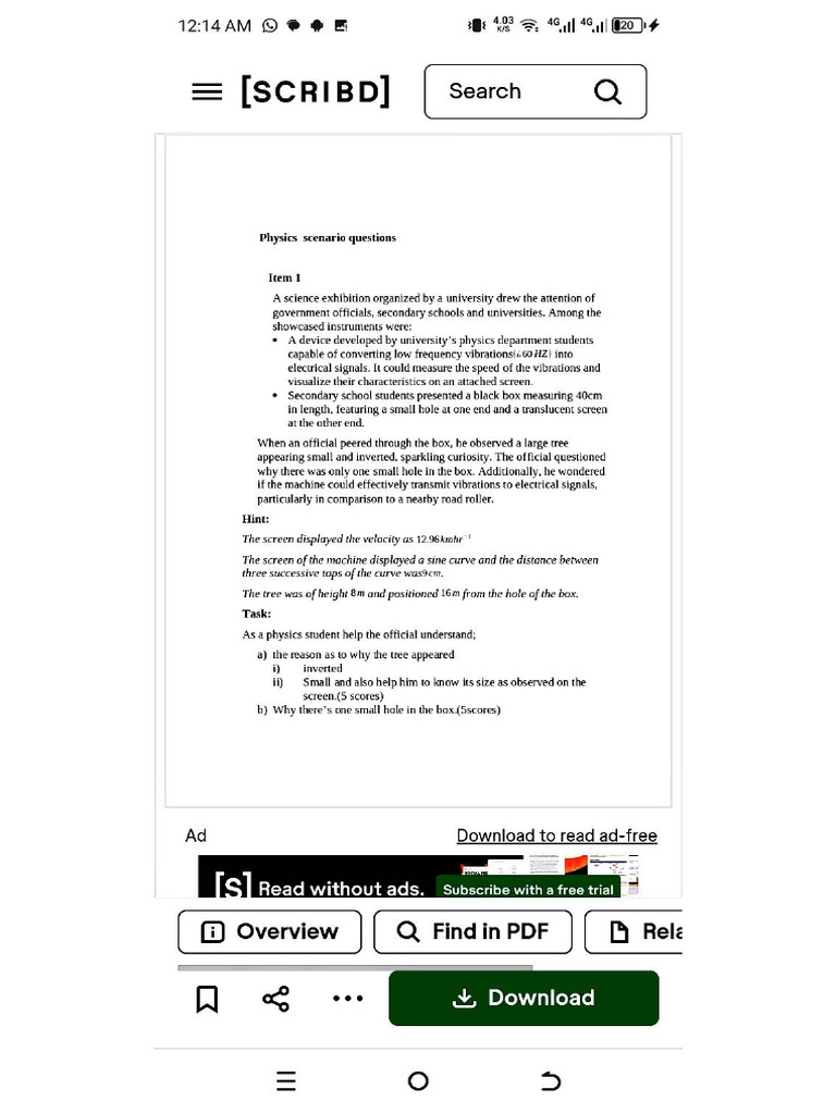 P 1 | PDF