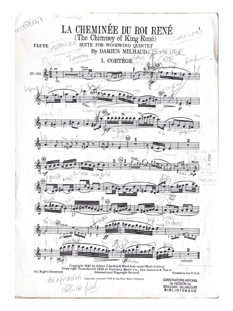 La Cheminé Du Roi René Hautbois | PDF