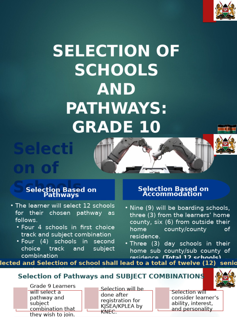 Grade 10 School and Pathway Selection Guide | PDF | Computing