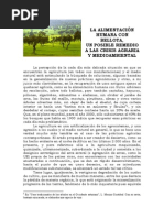 La Alimentacion Humana Con Bellota