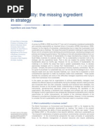 Bonn, I.; J. Fisher (2011)_Sustainability_The Missing Ingredient in Strategy