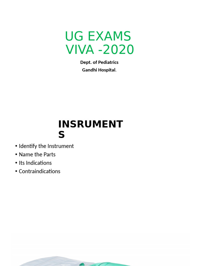 UG Exams VIVA-2020-1 | PDF