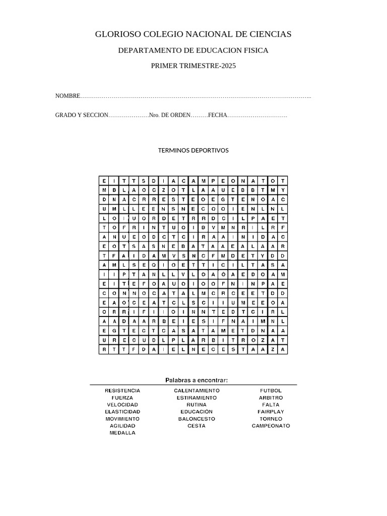 Libro 3333: Educación Física 2025 | PDF