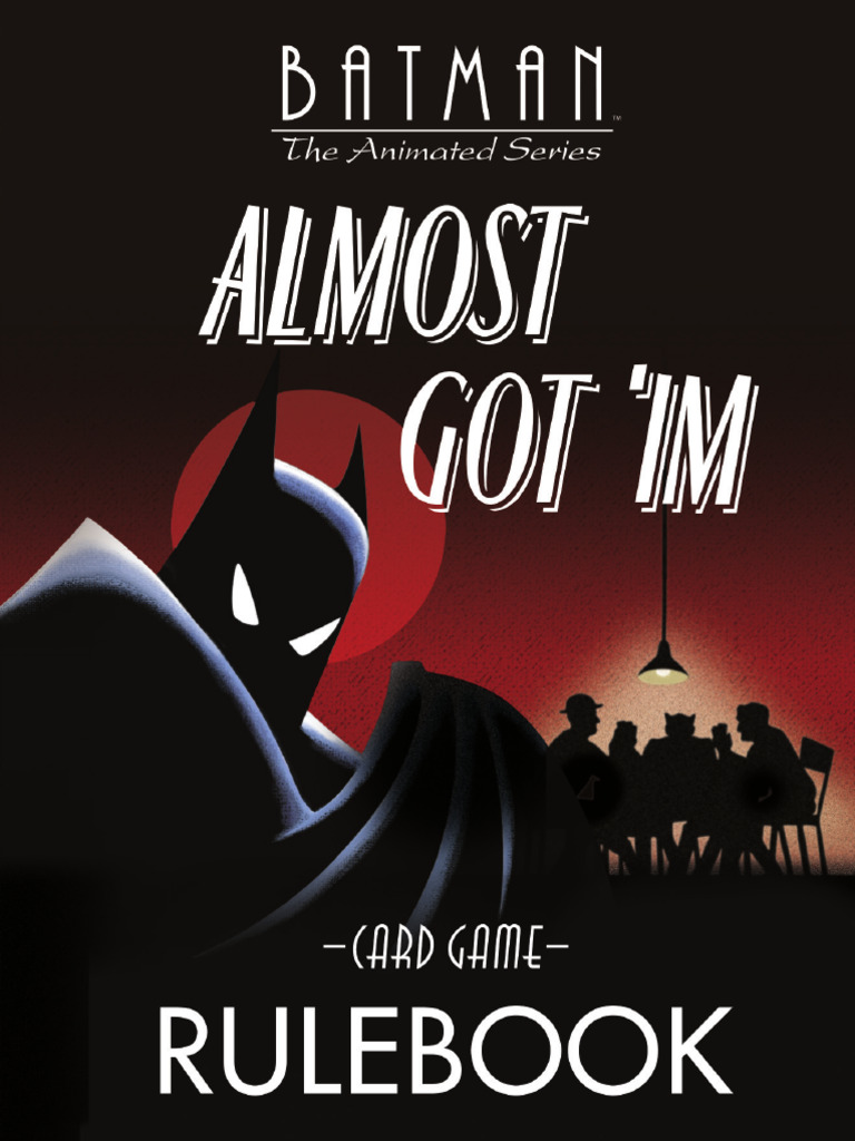 Batman Villains Poker Game Guide | PDF | Batman | Dc Comics