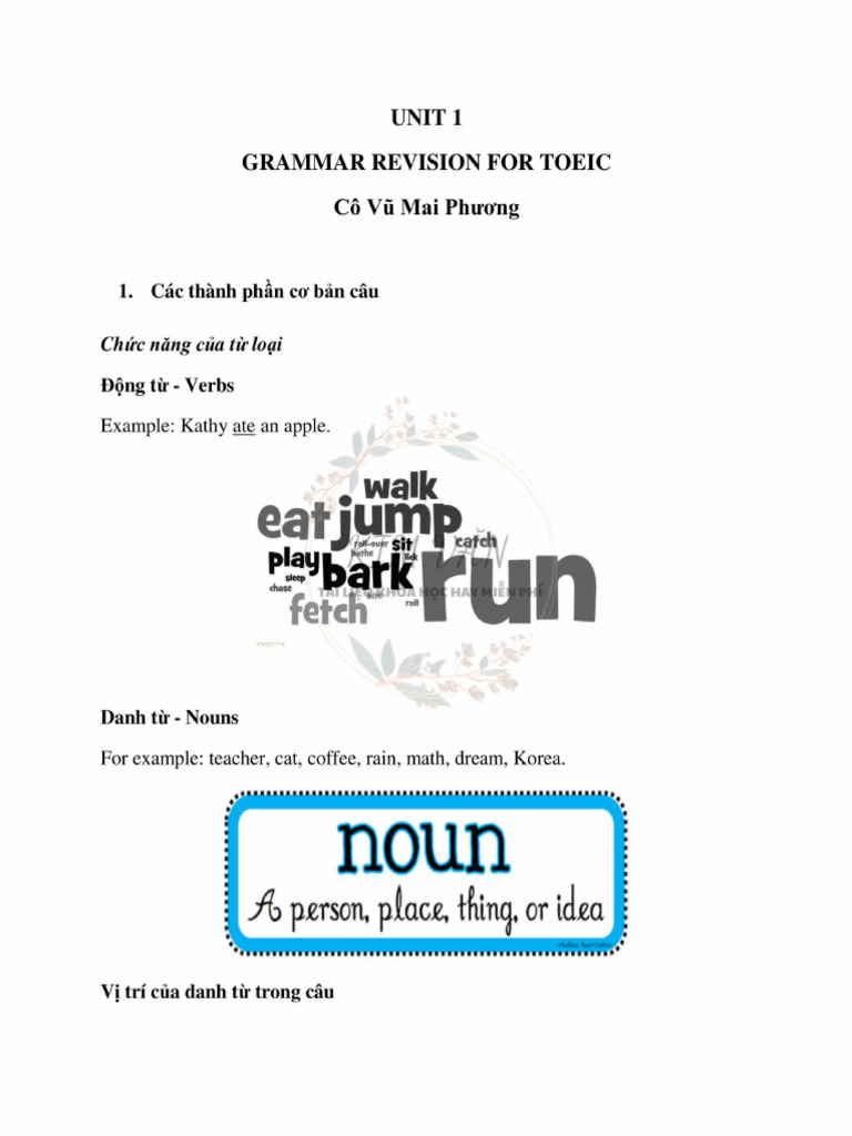 Unit 1 Toeic | PDF