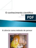 O Conhecimento Cientifico