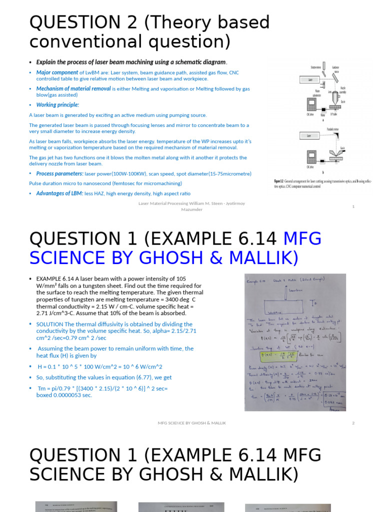 Laser Generation and Gas Lasers Overview | PDF | Laser | Emission Spectrum