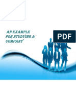 An Example For Studying A Company: Free Powerpoint Templates Free Powerpoint Templates