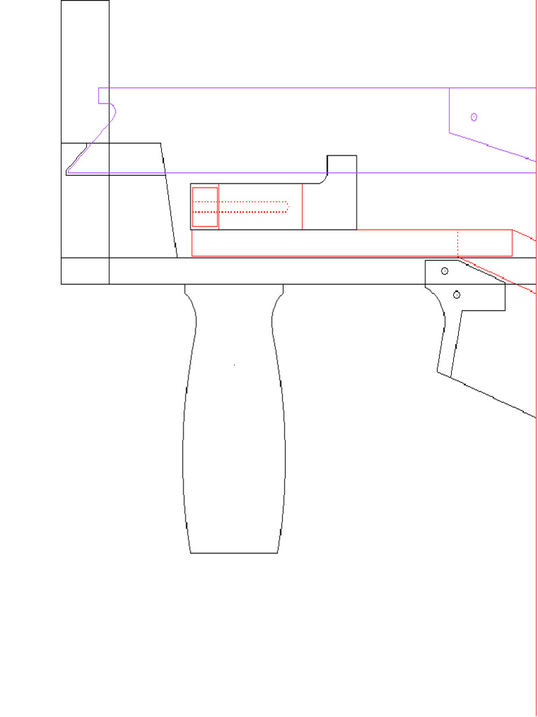 MP5K Rubber Band Gun Plans | PDF