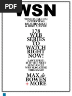 Download Web Series Network Magazine Issue 5 AprilMayJune 2012 by Rich Mbariket SN88479986 doc pdf