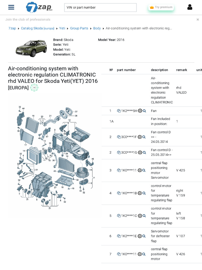 Air-Conditioning System With Electronic Regulation CLIMATRONIC R | PDF ...