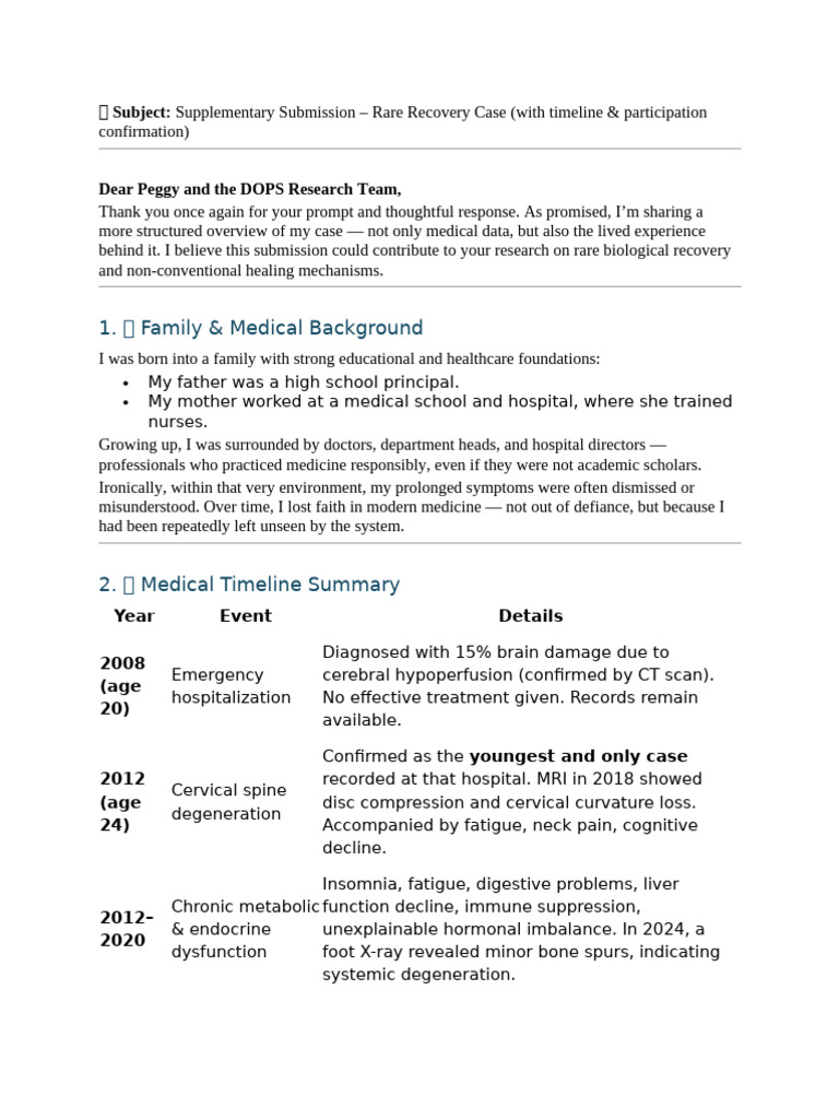 Suri DOPS Case Submission EN Formatted | PDF | Medicine | Diseases And ...