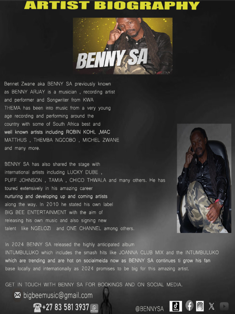 Benny Final PDF | PDF