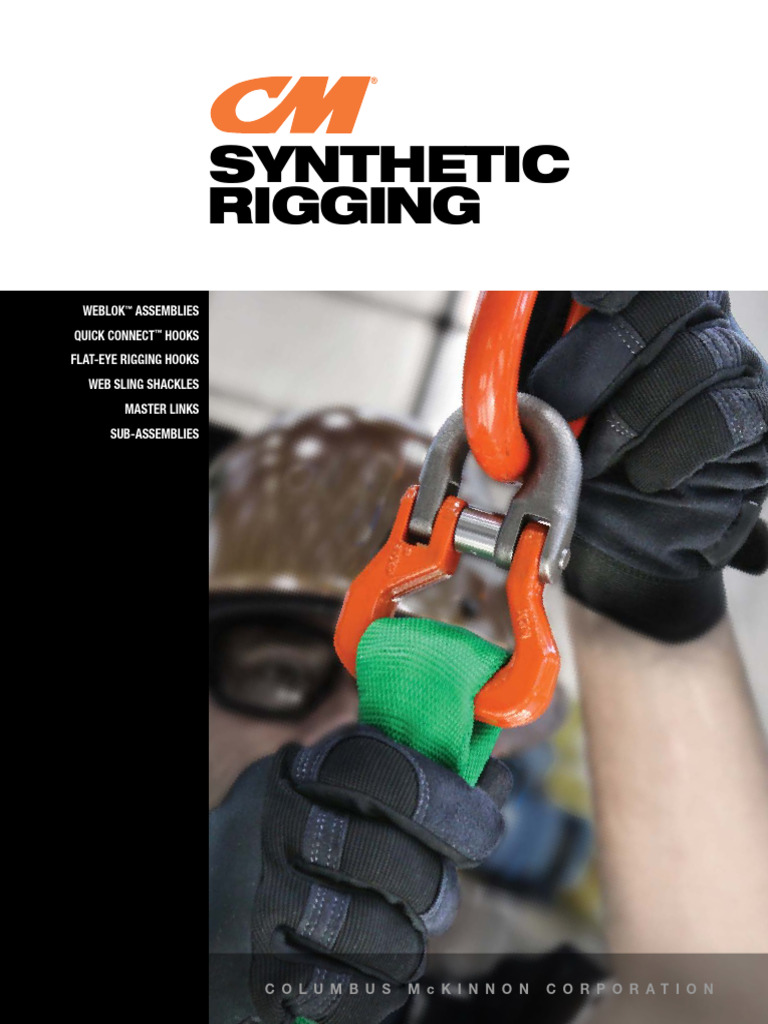 CM Synthetic Rigging Catalog C Synrig 1118 2018 | PDF | Nut (Hardware ...