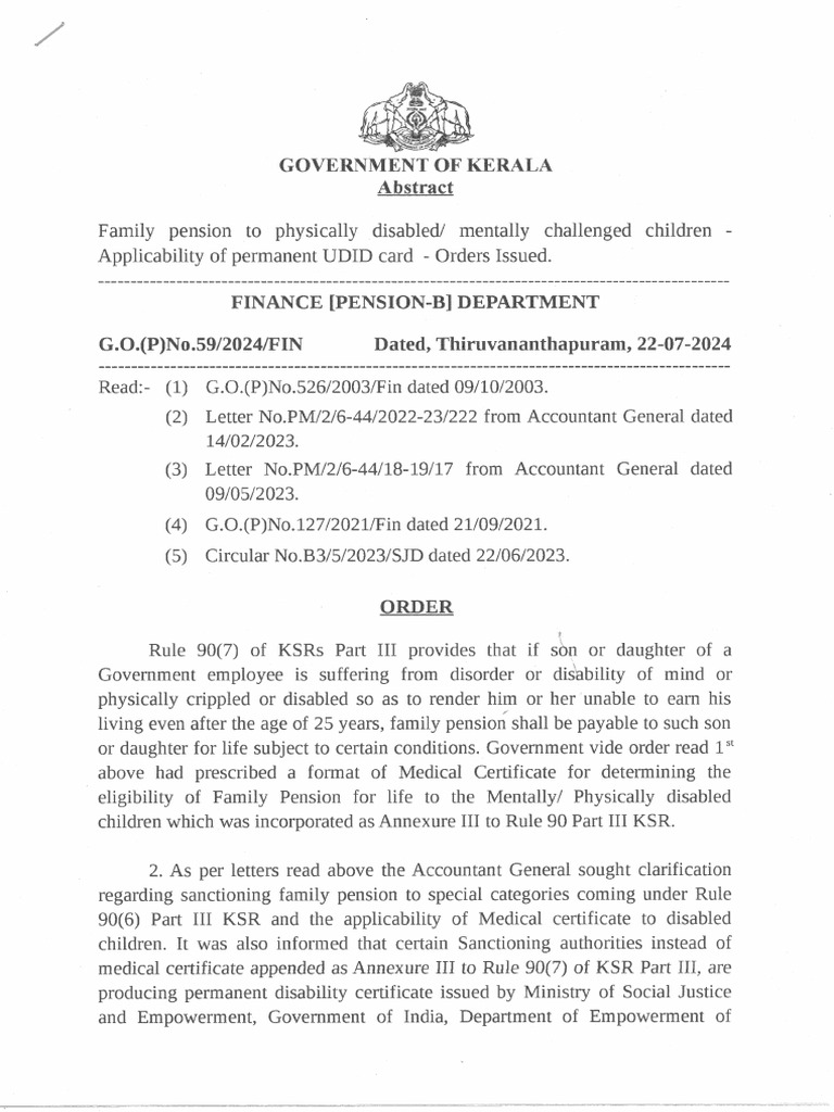 GO (P) No59 2024 FinDated22 07 2024 - 72 | PDF
