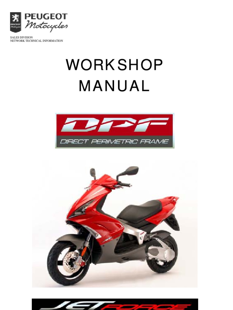 Peugeot JetForce 50 125 Workshop Service Repair Manual PDF Throttle | Fuel Injection
