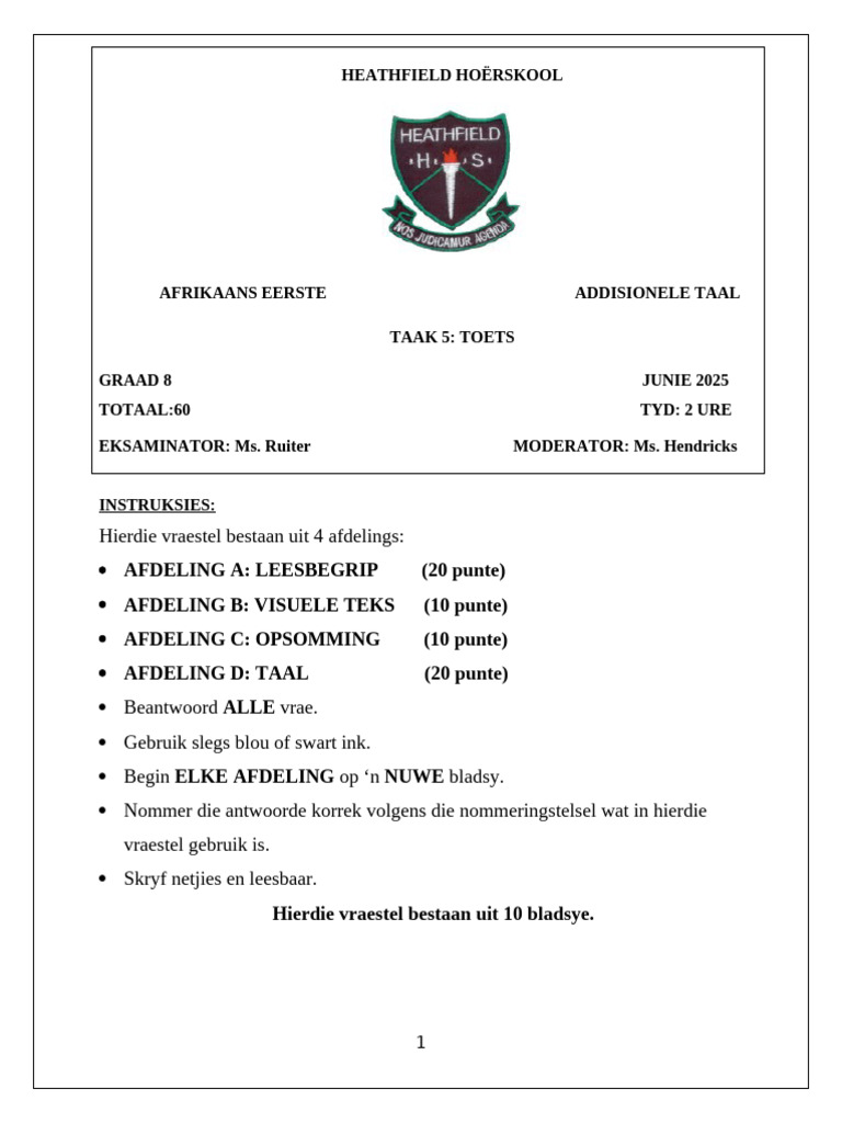 gr8 Updated Paper and Memo11 | PDF