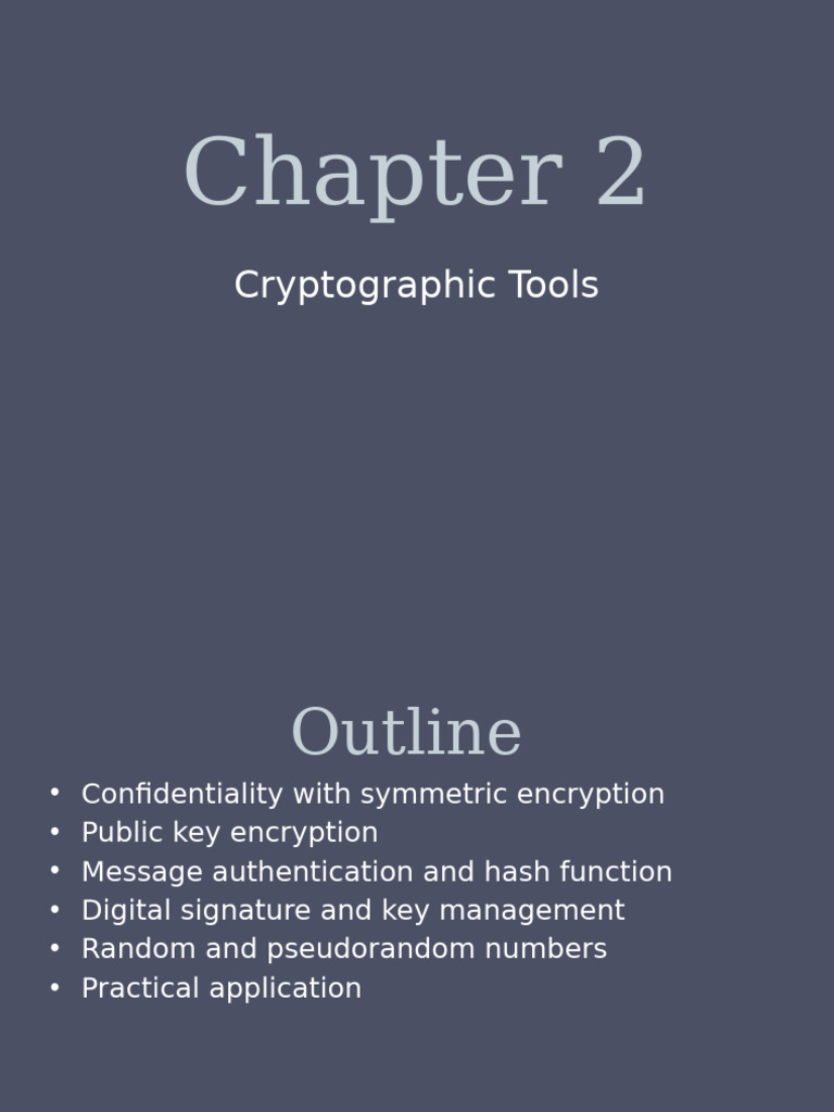 Cryptographic Tools Overview and Applications | PDF | Cryptography ...