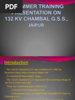 Presentation On 132 KV Chambal G.S.S., Jaipur