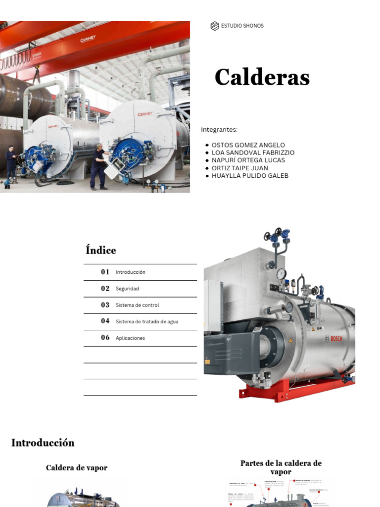 Calderas | PDF