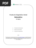 Diagnostico 8º