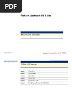 Risks in Upstream O&G