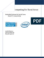 Volunteer Computing for Rural Areas