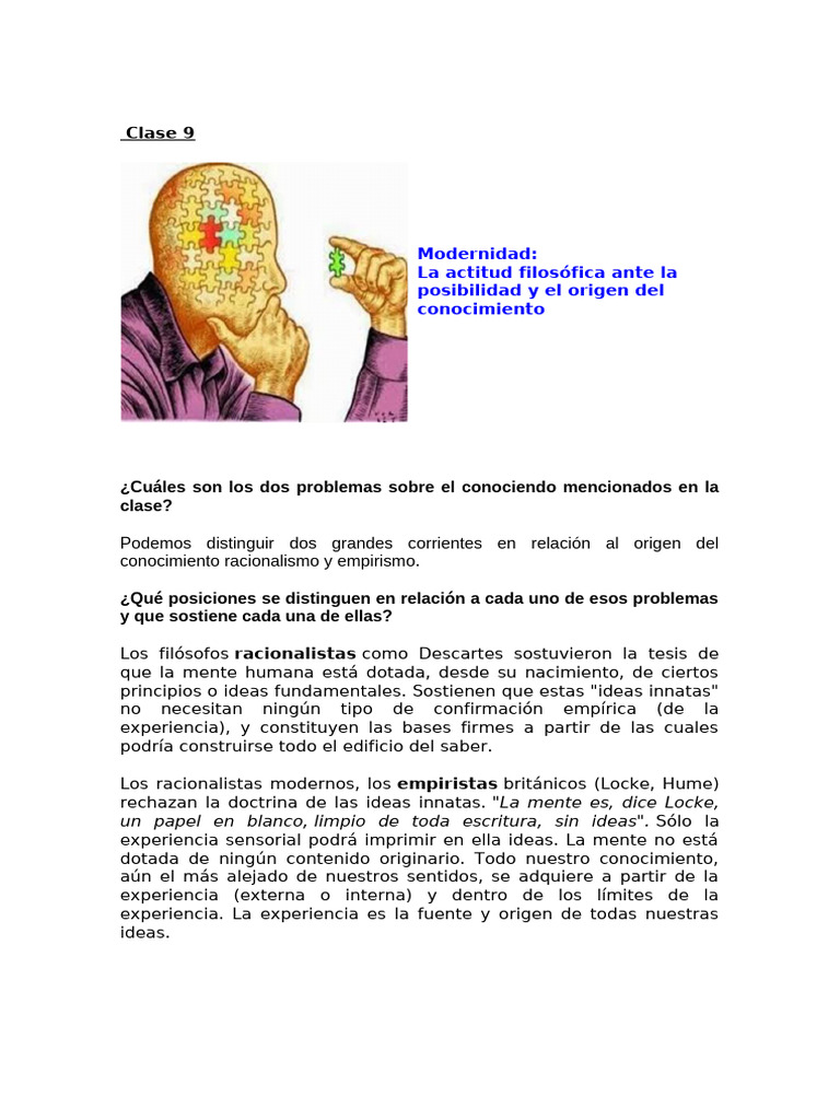 Clase 9 | PDF