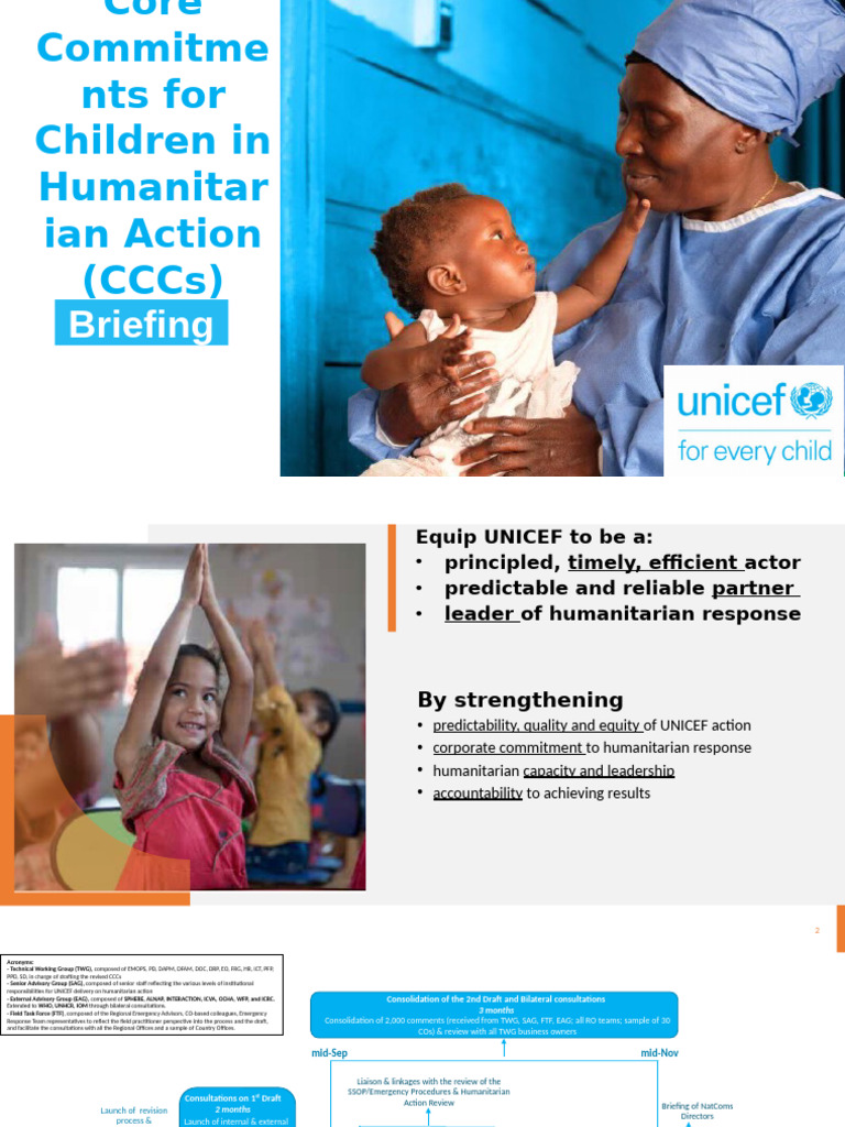 UNICEF Core Commitments Overview | PDF | Humanitarian Aid | Unicef