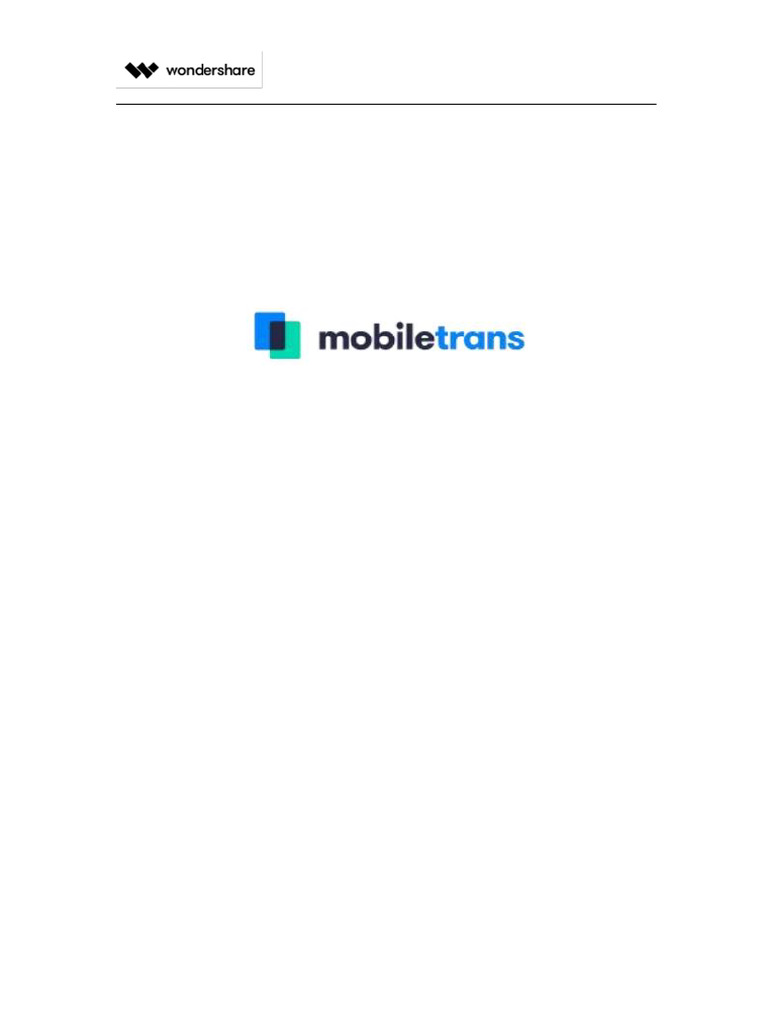 Guía de Usuario de MobileTrans 2023 | PDF | Smartphone | Nosotros chateamos