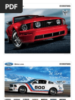 Download 2009 Ford Mustang Brochure from Miller Ford by Miller Ford SN8848878 doc pdf