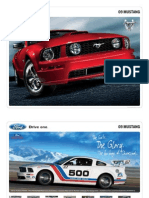 Download 2009 Ford Mustang Brochure from Miller Ford by Miller Ford SN8848878 doc pdf