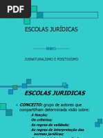 ESCOLAS JURÍDICAS