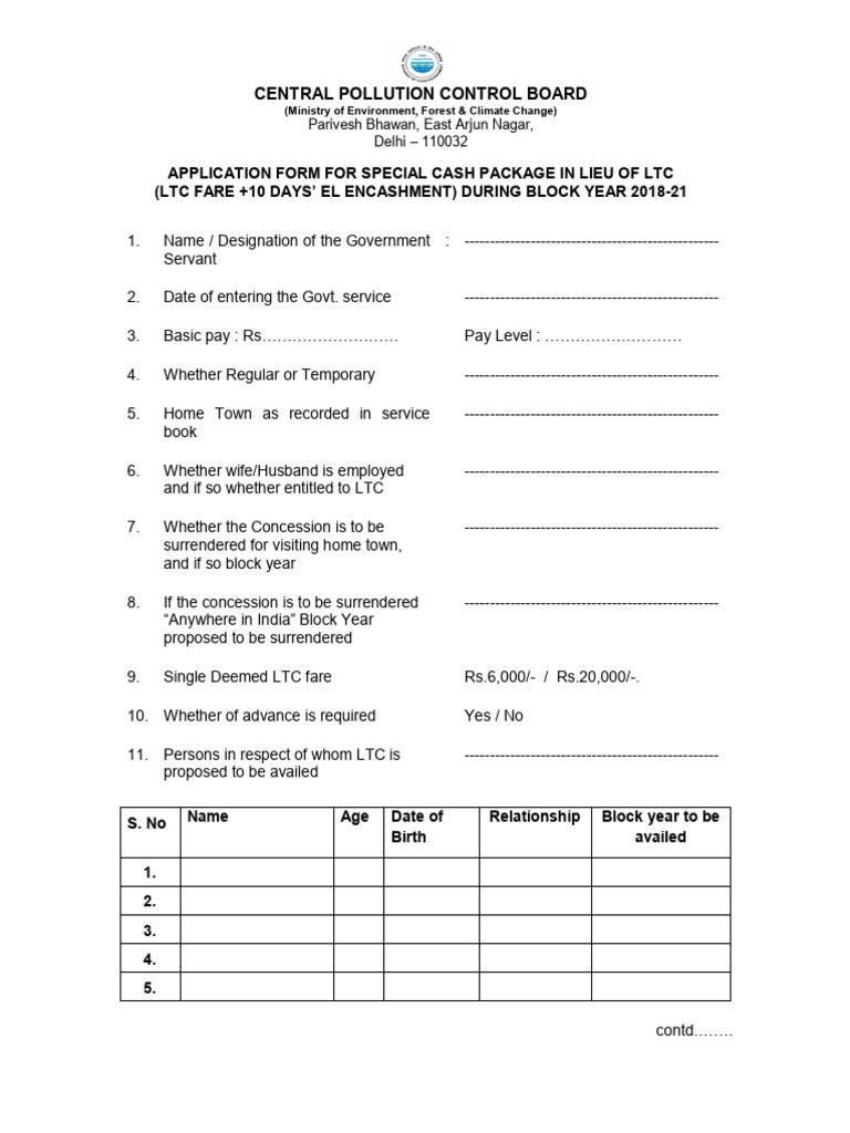 LTC Special Cash Package Application | PDF | Chess Theory | Chess