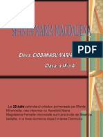 Ciobanasu Maria-Magdalena, Clasa a IX-A A