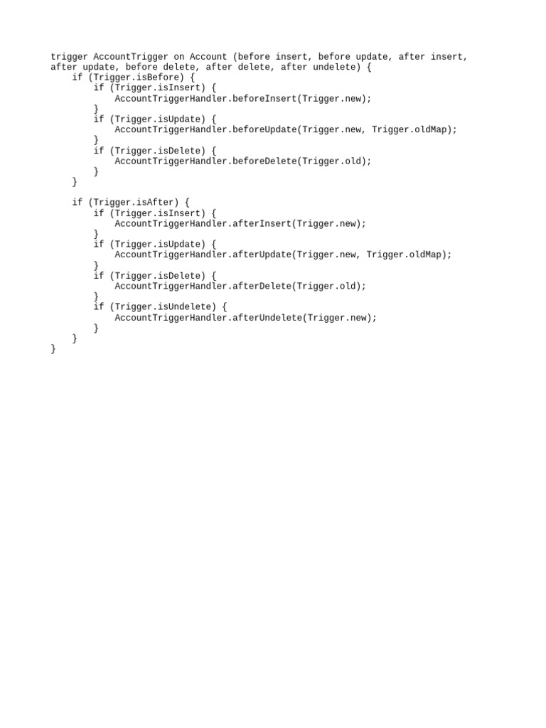 Apex Trigger Accounts - July 2025 Ms | PDF