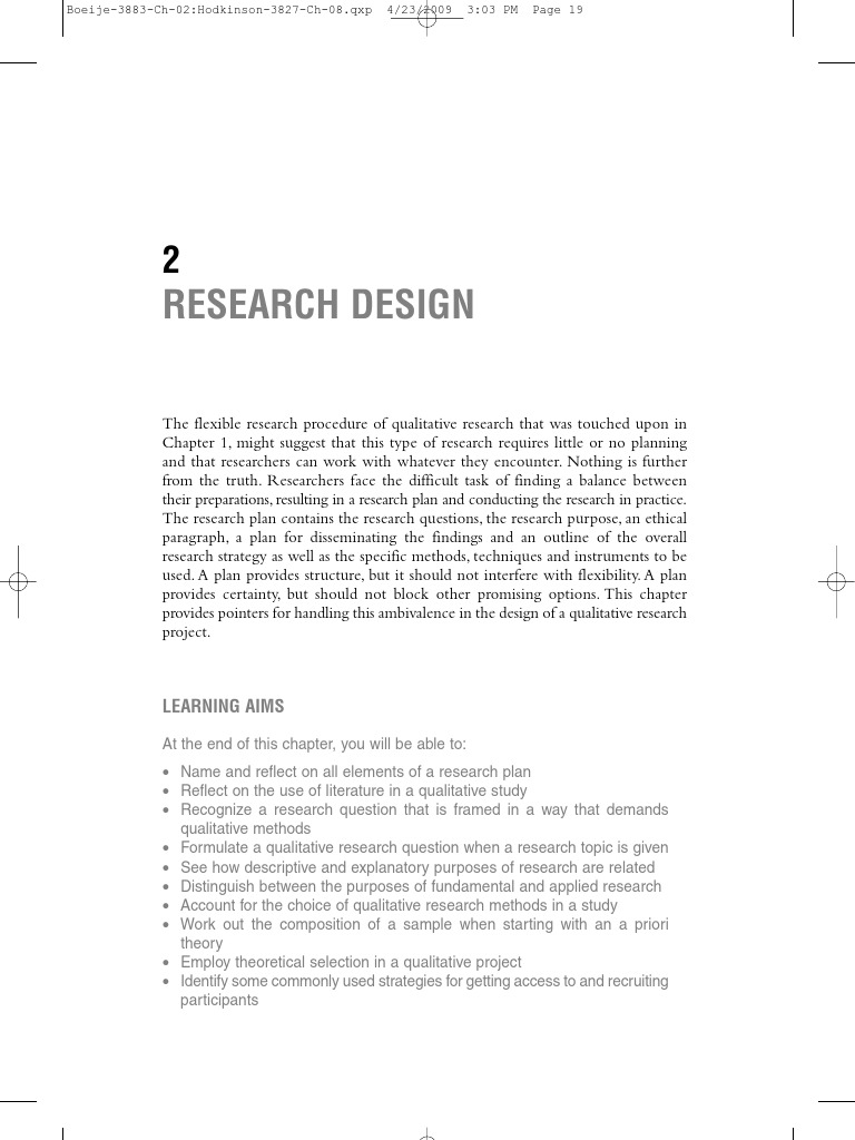 Chapter 2 | Qualitative Research | Theory