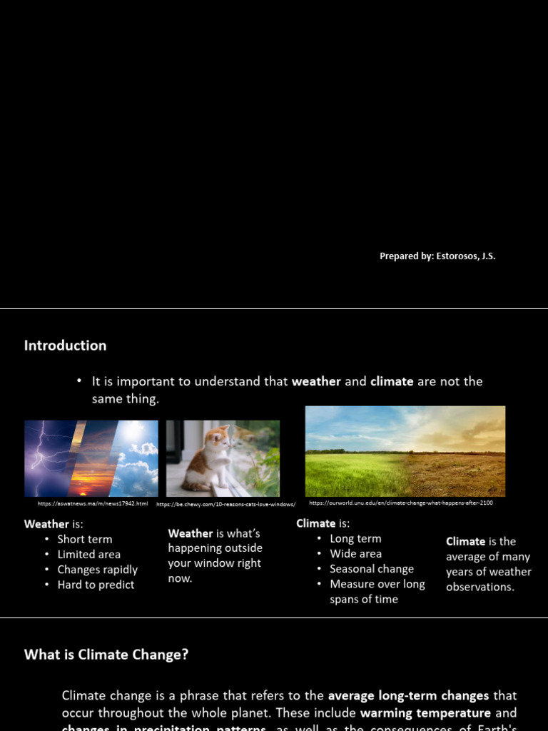 Module 3 Lesson 10 Climate Change | PDF | Climate Change | Greenhouse ...