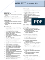 Direct To TOEFL iBT Answer Key