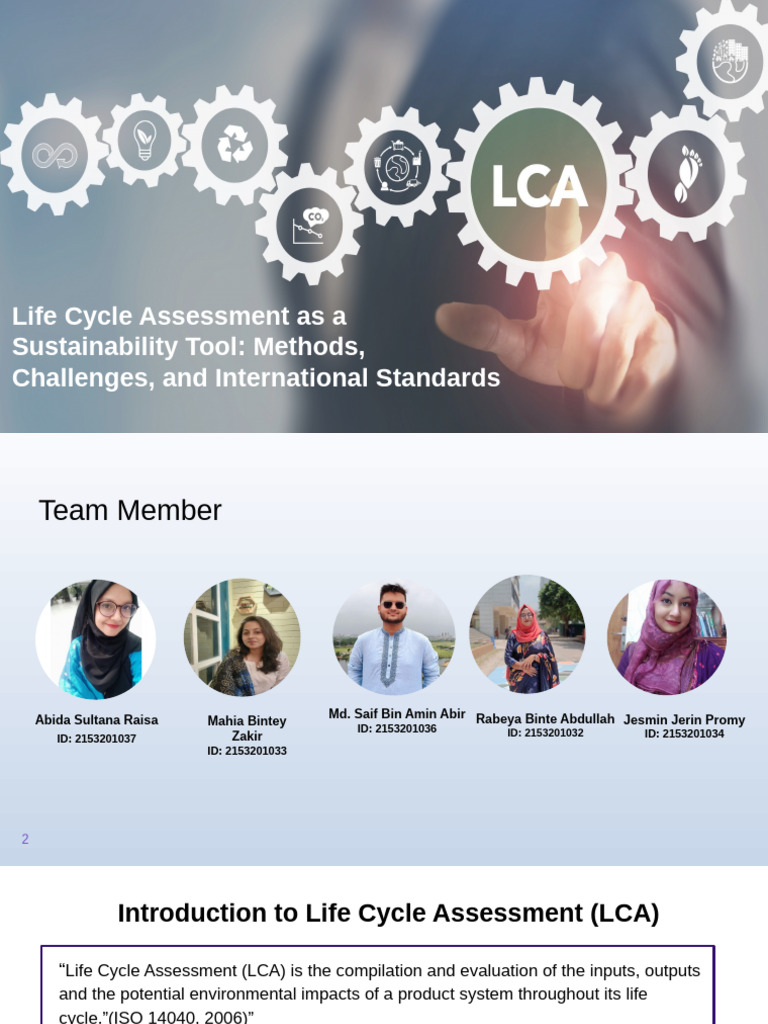 Life Cycle Assessment: Methods & Challenges | PDF | Life Cycle ...