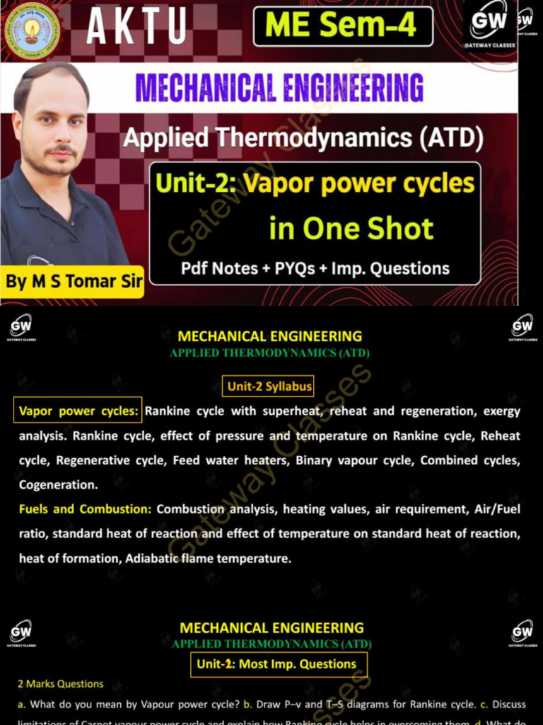 ATD U 2 One Shot Notes | PDF