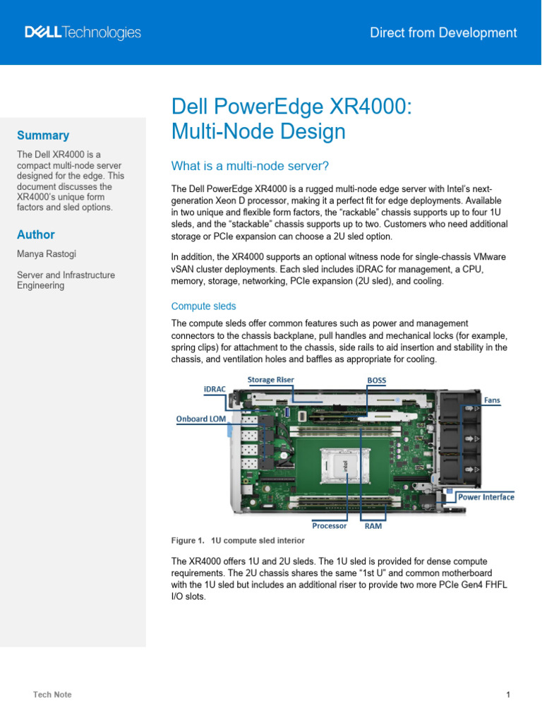 H19328 dfd xr4000 multi node PDF Server (Computing) Computer Hardware H19328 dfd xr4000 multi node PDF Server (Computing) Computer Hardware