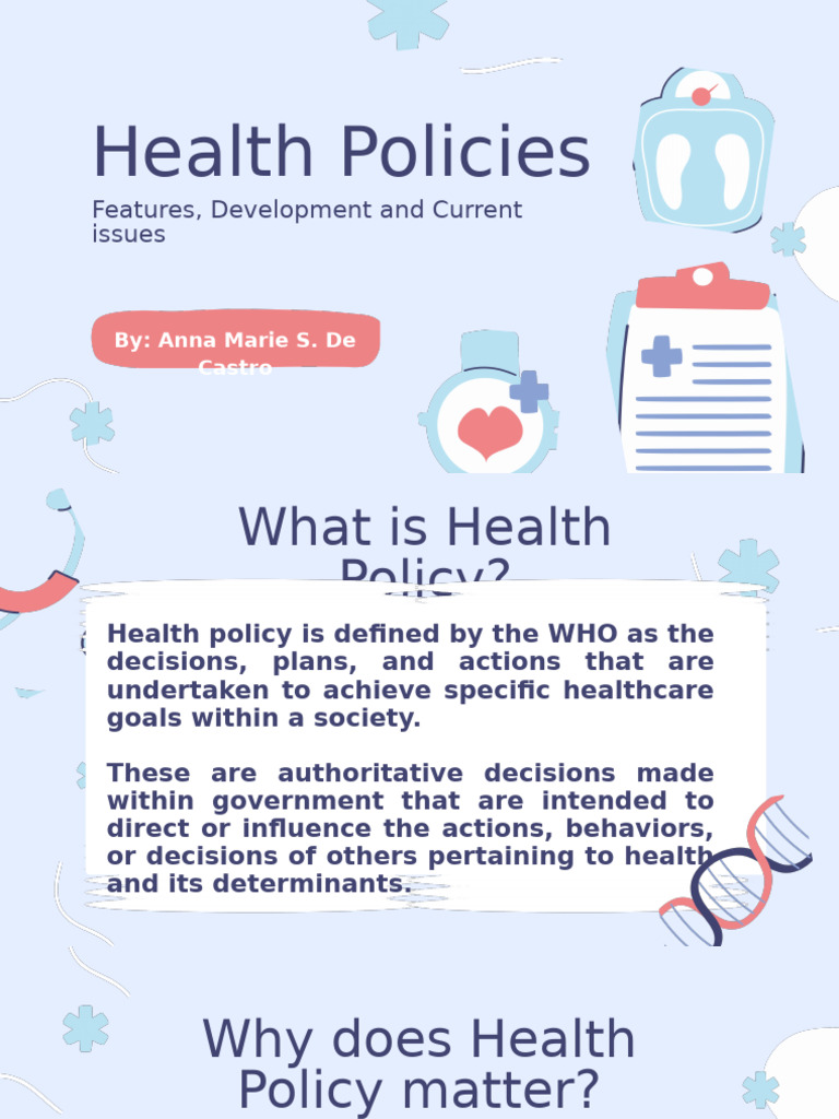Understanding Health Policies and Issues | PDF | Medicare (United ...