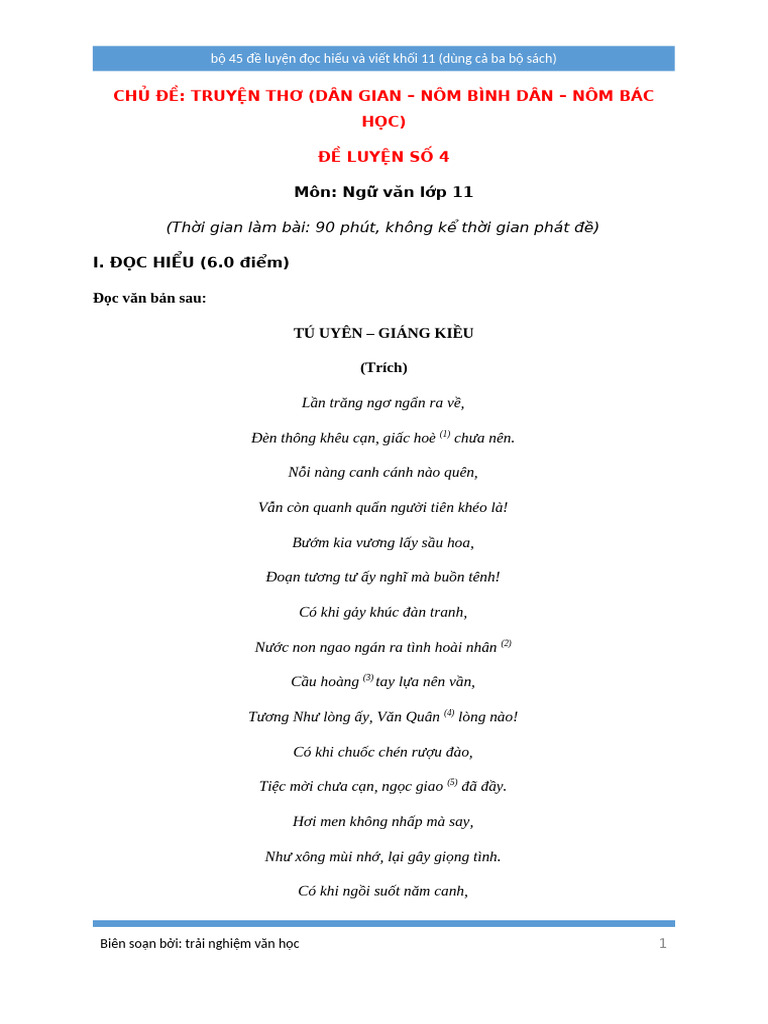 09 - 2.truyen Tho. de So 4 | PDF