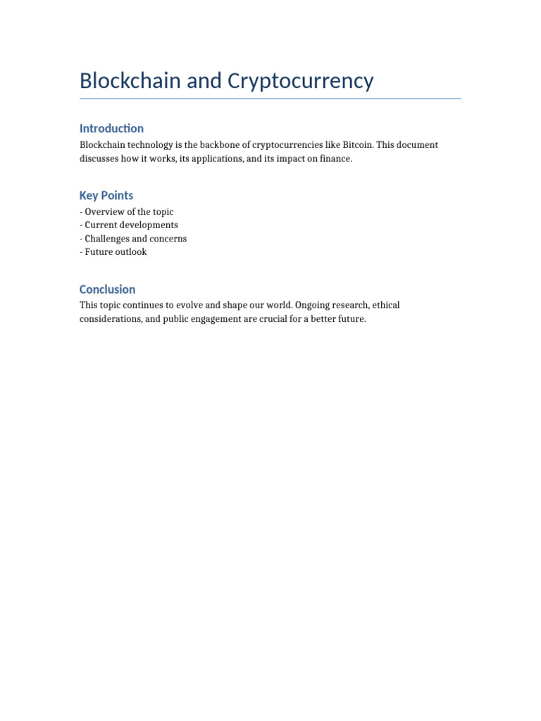 Blockchain and Cryptocurrency | PDF