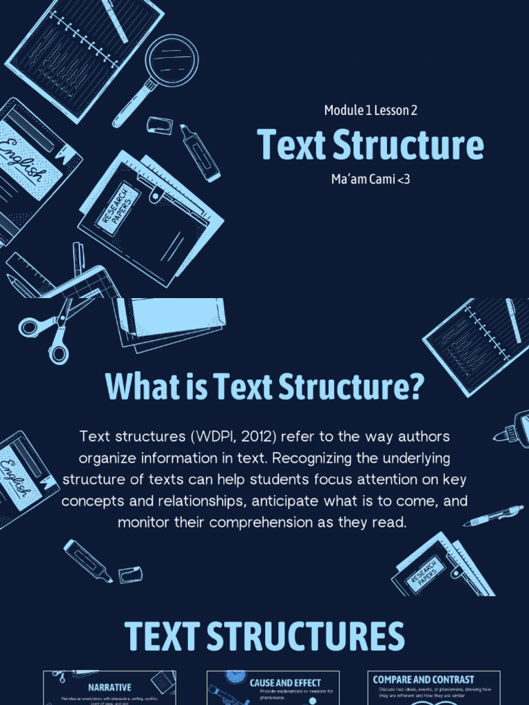 Eapp Text Structure | PDF