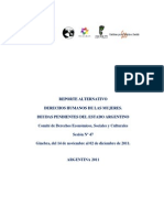 Informe Final Sombra Pidesc - Argentina 2011