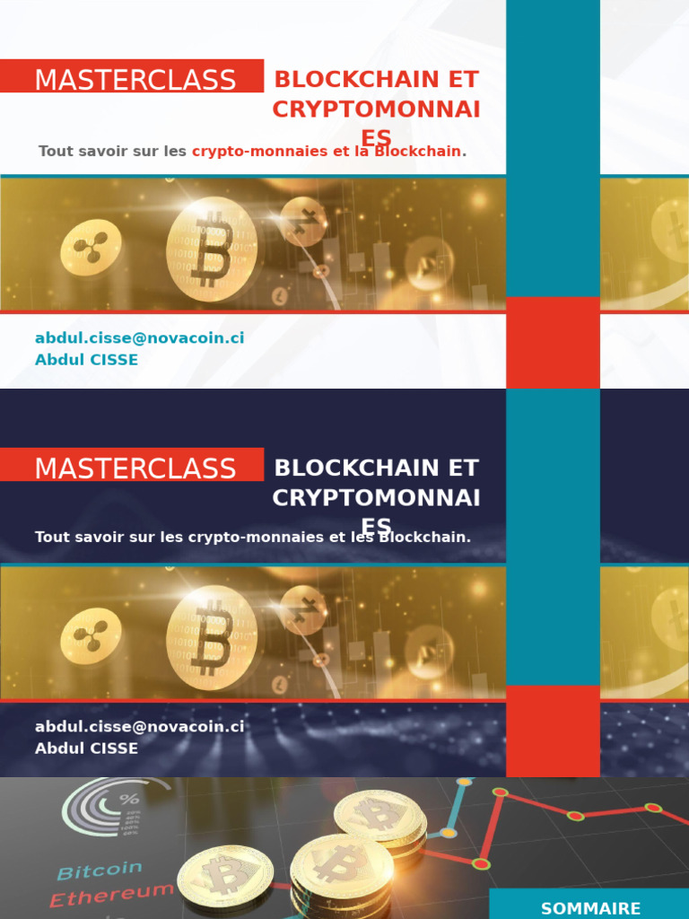 Masterclass sur la Blockchain et Cryptos | PDF