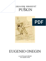 Aleksandr Pushkin-Eugenio Onegin